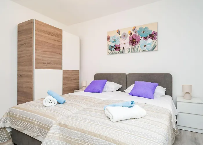 Cvjetkovi - Two Bedroom With Terrace And Sea View Апартаменты Дубровник