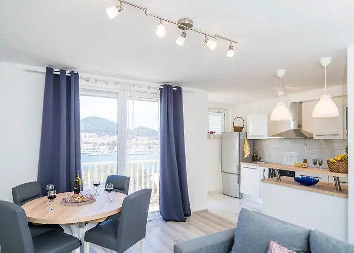 Cvjetkovi - Two Bedroom With Terrace And Sea View Апартаменты Дубровник