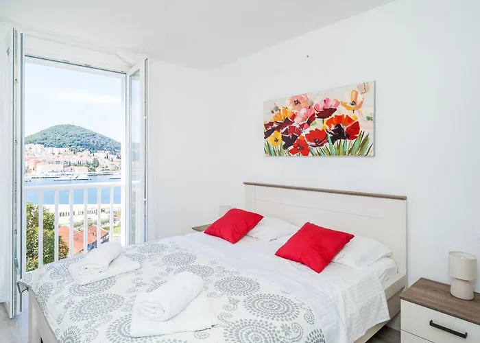 Cvjetkovi - Two Bedroom With Terrace And Sea View Daire